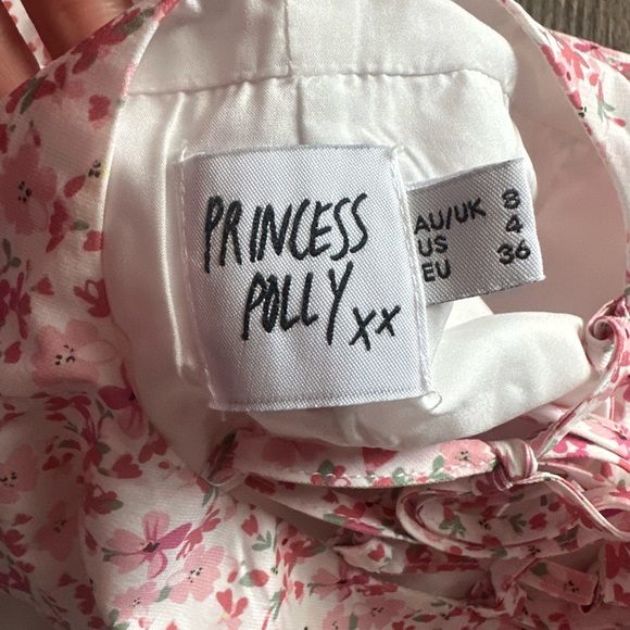 Princess Polly Pink Floral Dress - Picture 3 of 3